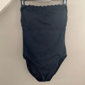 Banana Republic navy blue one piece swim wear
